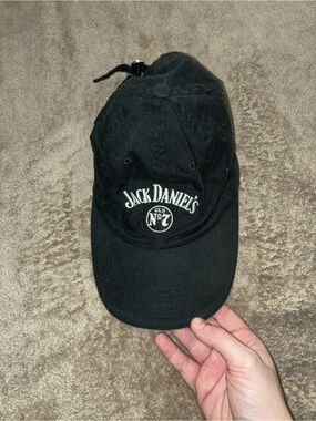 Jack Daniels Black Twill Logo Cap